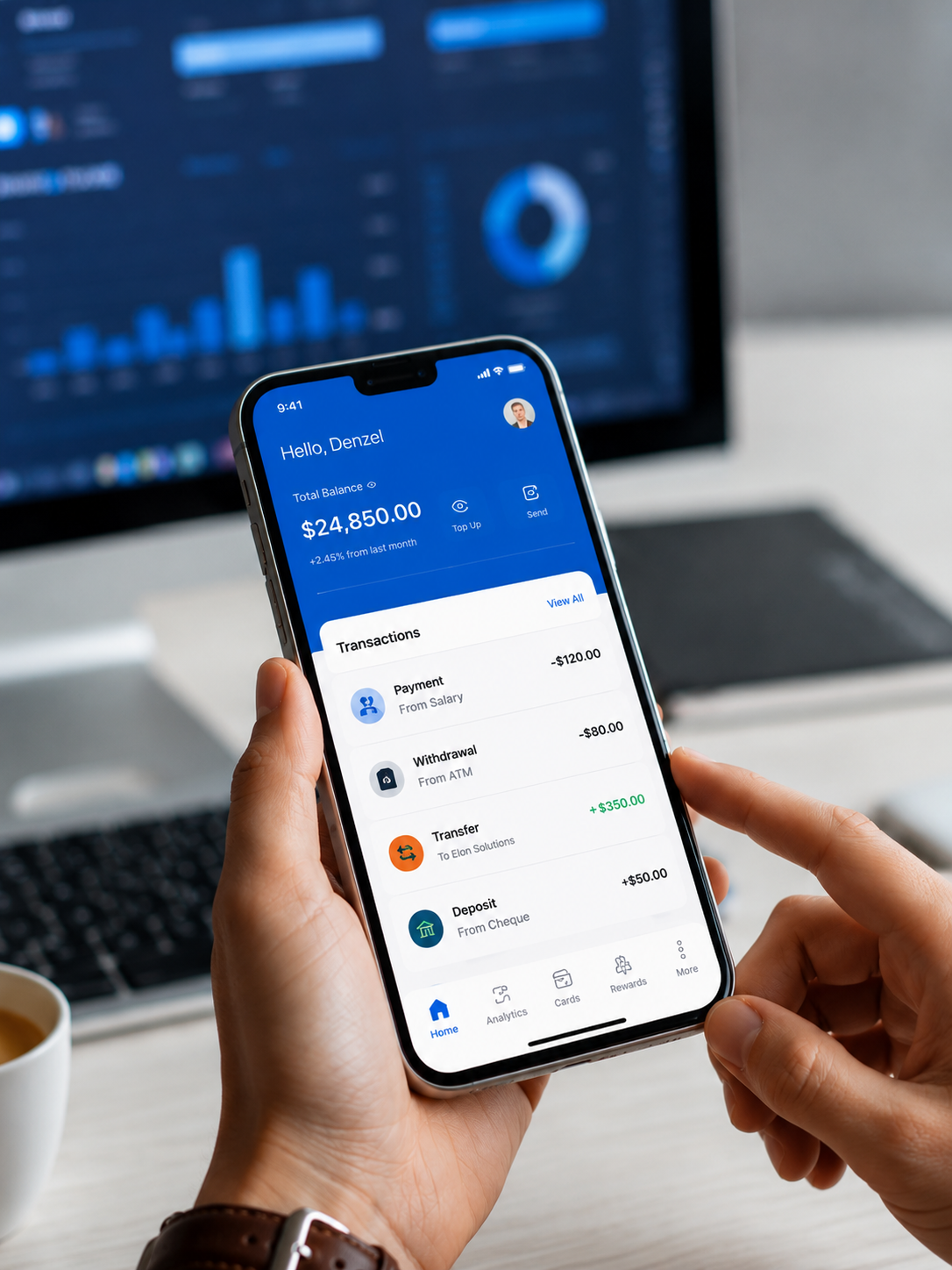 Light enterprise product dashboards and remittance platforms